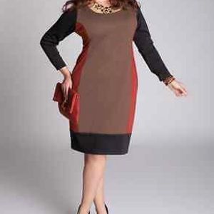 Igigi by Yuliya Raquel size 22/24 brown dress